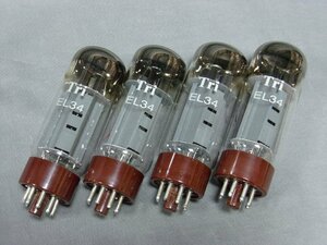 ジャンク品 真空管 TRIODE トライオード EL34 ＊4本 ※こちらはまとめて発送に対応いたします！