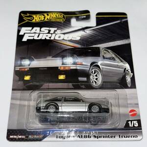 【1円スタート】ホットウィール ワイルド・スピード Toyota AE86 Sprinter Trueno