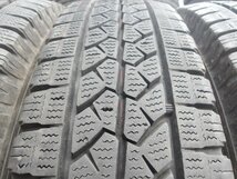 Y453-14 送料無料 155/80R14 冬4本セット スタッドレス LT 88/86N 155/80-14 155-80-14 ブリヂストン ブリザック VL1 バン_画像2