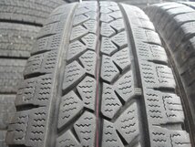 Y453-14 送料無料 155/80R14 冬4本セット スタッドレス LT 88/86N 155/80-14 155-80-14 ブリヂストン ブリザック VL1 バン_画像4