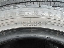 M83-ソ1 送料無料 205/50R17 冬4本セット スタッドレス 89Q 205/50-17 205-50-17 ダンロップ ウィンターマックス WM02 セレナ アクセラ_画像8