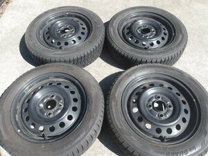 M188-ソ1 送料無料 155/65R14 冬4本セット スタッドレス 75Q 155/65-14 155-65-14 ヨコハマ アイスガード iG60 14インチ鉄ホイール