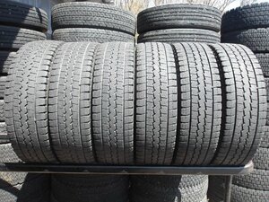 M182-13 送料無料 205/70R17.5 冬6本セット スタッドレス LT 115/113L 205/70-17.5 205-70-17.5 ダンロップ ウィンターマックス LT03