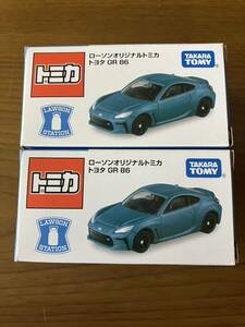 トミカ　ローソン　オリジナルトミカ　トヨタ　GR86　２台　セット　未開封　LAWSON　