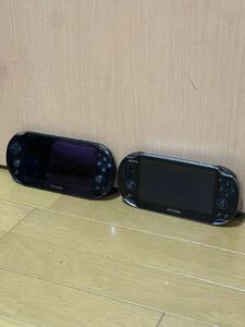 1円 SONY ソニー プレイステーション PS VITA ビータ ヴィータ ジャンク ゲーム PCH-2000 PCH-1100 2台セット まとめ売り