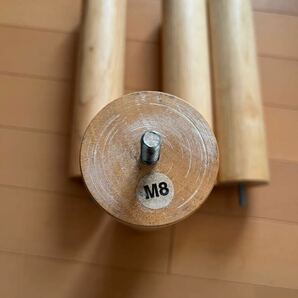 無印良品 MUJI ベッド 木製脚 26cm ナチュラル M8の画像3