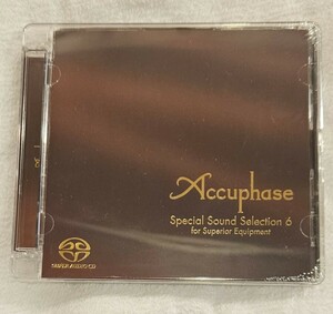 【未開封】Accuphase Special Sound Selection 6 for Superior Equipment SCD6 NOT FOR SALE SACD Hybrid アキュフェーズ