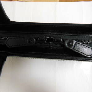 メンズバッグ ブリーフケース・書類かばん・A4サイズ 本革 ブラック 送料無料の画像4