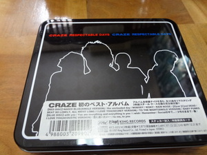  CRAZE/RESPECTABLE DAYS/KMW　アルバム　CD　ベスト　best ステッカー