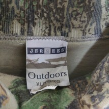 【JERZEES OUTDOORS】USA製 リアルツリーカモ ポケット付きハイネックカットソー ロンT S-541_画像9