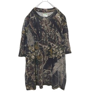 【MOSSY OAK】ポケット付きリアルツリーカモ Tシャツ S-559