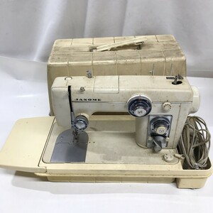 JANOME ジャノメ 家庭用ミシン MODEL 801 フットペダル付き 角D0401-37