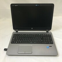 HP ProBook 450 G2 Intel Core ノートパソコン Intel Core i 5 4210U 1.7GHz 2.4GHz 8GB 初期化済 動作確認済 南Y0325-12_画像1