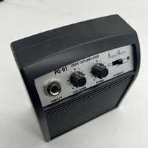 PG-01 DESK TOP AMPLIFIER アンプ コンパクト 電池式 軽量 ギター マイク 動作確認済 YY0432-3_画像4