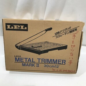 LPL メタルトリマーMARK II 金属カッター 裁断機 角D0404-10の画像10