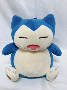 美品 ポケットモンスター カビゴン ぬいぐるみ めちゃでかコロッとまんまるぬいぐるみ 浦MY0327-30