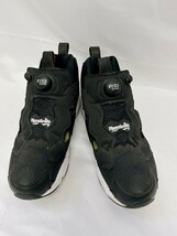 リーボック Reebok インスタポンプフューリー Instapump スニーカー ブラック 25.5センチ 靴 黒 浦MY0421-4_画像1
