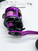 美品 ダイワ 鏡牙 100SH DAIWA KYOHGA 釣り具 箱付 釣り フィッシング リール 海釣り 船釣り 俵YY0431-17_画像7