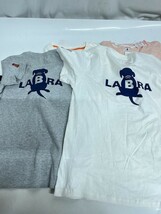 未使用あり LABRA POP Tシャツ 半袖 サイズM LL L 5枚まとめて レディース しまむら D0405-9_画像3