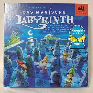 美品　完品　魔法のラビリンス　英語版　日本語解説書付き　DAS MAGISCHE LABYRINTH　ボードゲーム　Drei Magier / Dirk Baumann作