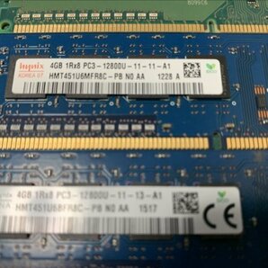 （中古品）10枚セット【DDR３PC3-12800U 4GB×10枚】hynix/samsungなどの画像3