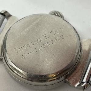 #9435 MOVADO/モバード スイス製 15石 ケース約28mm 手巻 腕時計 ヴィンテージ 高級時計 エレガント 希少性高 可動 現状の画像7