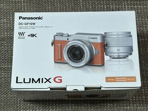 ◆パナソニック LUMIX DC-GF10W-D ダブルレンズキット オレンジ◆1年保証