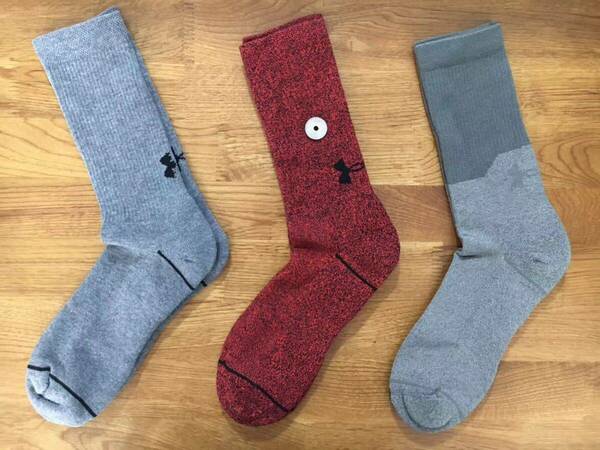 新品アンダーアーマーUNDER ARMOUR メンズソックス3足セット1935