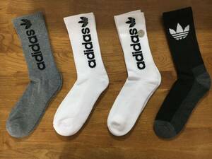 新品アディダスadidas メンズソックス4足セット11078