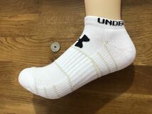 新品アンダーアーマーUNDER ARMOUR レディースソックス3足セット222_画像4