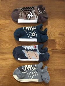 新品ニューバランスnew balance メンズソックス靴下4足セット1120