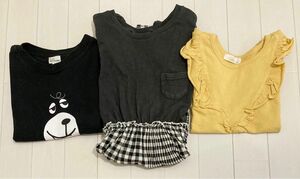 71まとめ売り セット トップス コーエン ブリーズ ドッキングワンピース 120㎝ 女の子 ガールズ 子供 半袖 トップス 