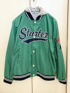 61タグ付き新品 スケーター ジャケット ナイロン ブルゾン 緑 グリーン 小学生 男の子 フード付き 155〜165㎝ 