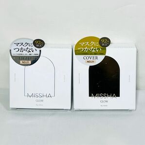 【新品未使用】MISHA ミシャ グロウ クッション ファンデーション No.21 2種セット