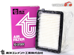 N-ONE JG1 JG2 エアエレメント エアー フィルター クリーナー 東洋エレメント ターボ無 H24.10～H26.05