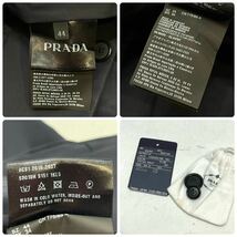 国内正規品 PRADA プラダ SD010H Classic Blazer 2B スーツ シングル テーラードジャケット クラシック ブレザー ネイビー 44 メンズ_画像10