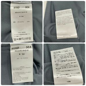 新品 国内正規品 WIND AND SEA ウィンダンシー POLARTEC POWER DRY HOODIE ポーラテック パワード フーディー プルパーカー M メンズの画像10