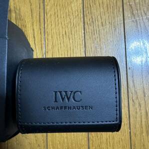 1円スタート祭 IWC 純正 ウォッチ BOXブラック MARKシリーズに 保管用 OHにの画像2