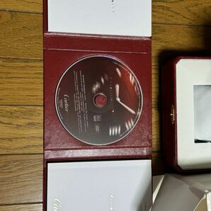 1,000円スタート祭 超美品 カルティエ 付属品一式 DVD付 タンクフランセーズ SM W51008Q3 ウォッチケース BOX 空箱 の画像4