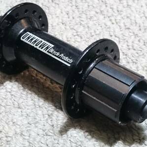 UNKNOWN リア 固定ハブ unknown bicycle products トライアル用 135ｍｍ 32h クロモリボディ 中古の画像1