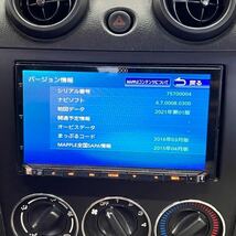 KENWOOD MDV-Z704 地図データ2021年 Bluetooth 地デジ フルセグ ナビ ケンウッド 動作確認済み_画像5