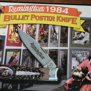 レミントンナイフ １９８４ BULLET POSTER KNIFEの画像2