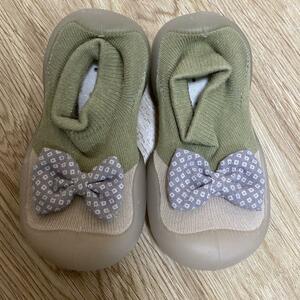  First shoes training shoes baby shoes green 13cm