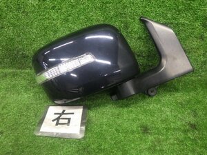 * prompt decision equipped H20 year Wagon R DBA-MH22S right door mirror side mirror 84701-58J50-ZJ3 black pearl ZJ3 [ZNo:05025188]