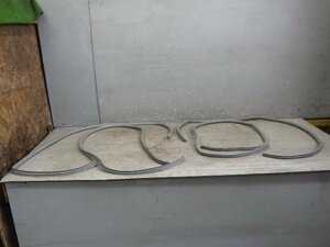 # rare!! H3 year Primera P10 car body side weatherstrip 4 point set real run 15,230km body welt rubber BODY side left right rom and rear (before and after) [04026242]