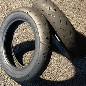 ② ダンロップ TT93GPpro DUNLOP 100/90-12 120/80-12 ミディアム NSF100 NSR50 GROM グロム XR APE エイプの画像1