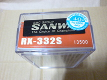 送料込み　サンワ　４０メガ　FM　シンセサイザー　受信機　RX-332S 未使用品 sanwa 40m 定価13500円_画像5