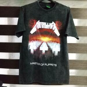 即決　新品　送料無料　メタリカ　METALLICA　ロック　半袖　Tシャツ　メタル　バンド　パンク　マスターオブピース　ビンテージ