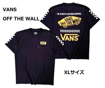 即決　新品　送料無料　バンズ　VANS　半袖　Tシャツ　ストリート系　XLサイズ　黒　スケボー　スケードボード　ボード　スノボー　スキー_画像1