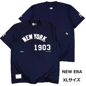 即決　新品　送料無料　ヤンキース　半袖Tシャツ　ネイビー　XL　NY　大リーグ　MLB　野球　MLB　ベースボール　USA　ニューヨーク